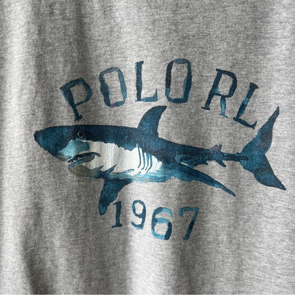 Vintage Ralph Lauren Polo Sport Shark T-shirt Men’s Size Large - Picture 3 of 5